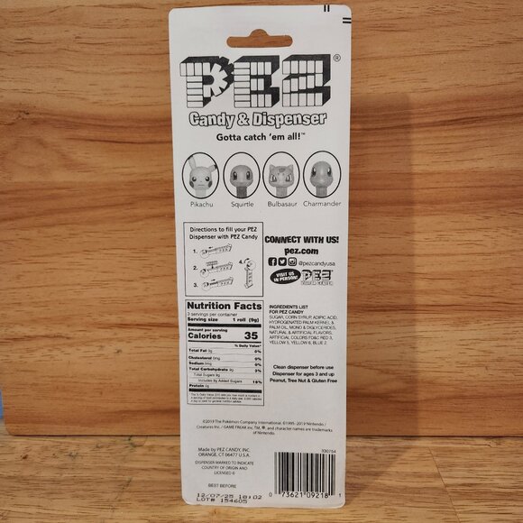 Vintage Pikachu Pokemon Pez Lot of 2 Candy Dispenser 2019 New Factory Sealed - Picture 5 of 13